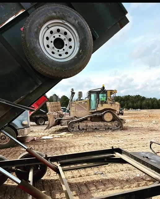 The landfill in Charlotte